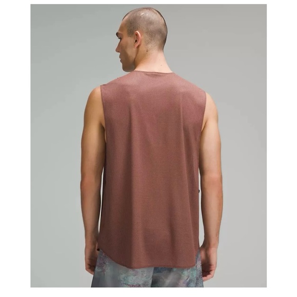 Lululemon Men’s LAB Grid Mesh Terra Cosmos Training Tank - Picture 2 of 12